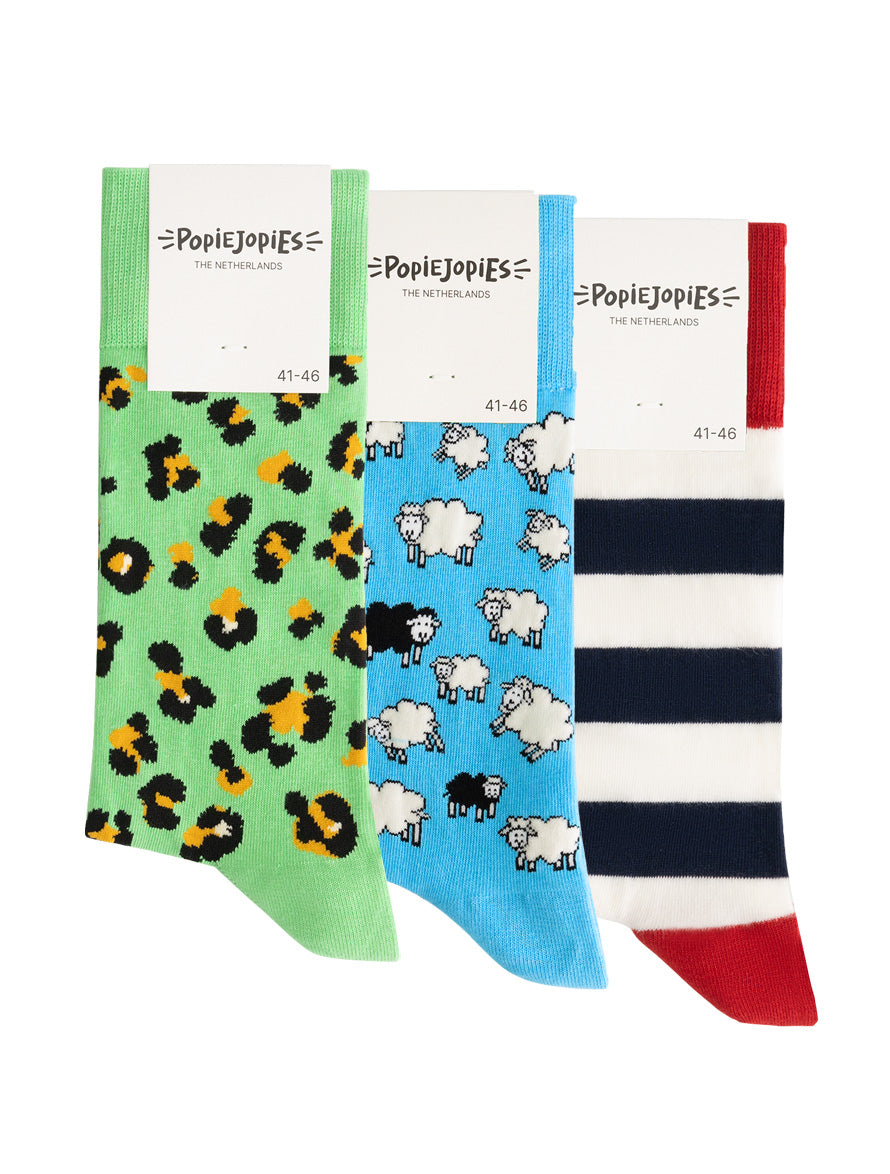 3-Pack Funky Original sokken