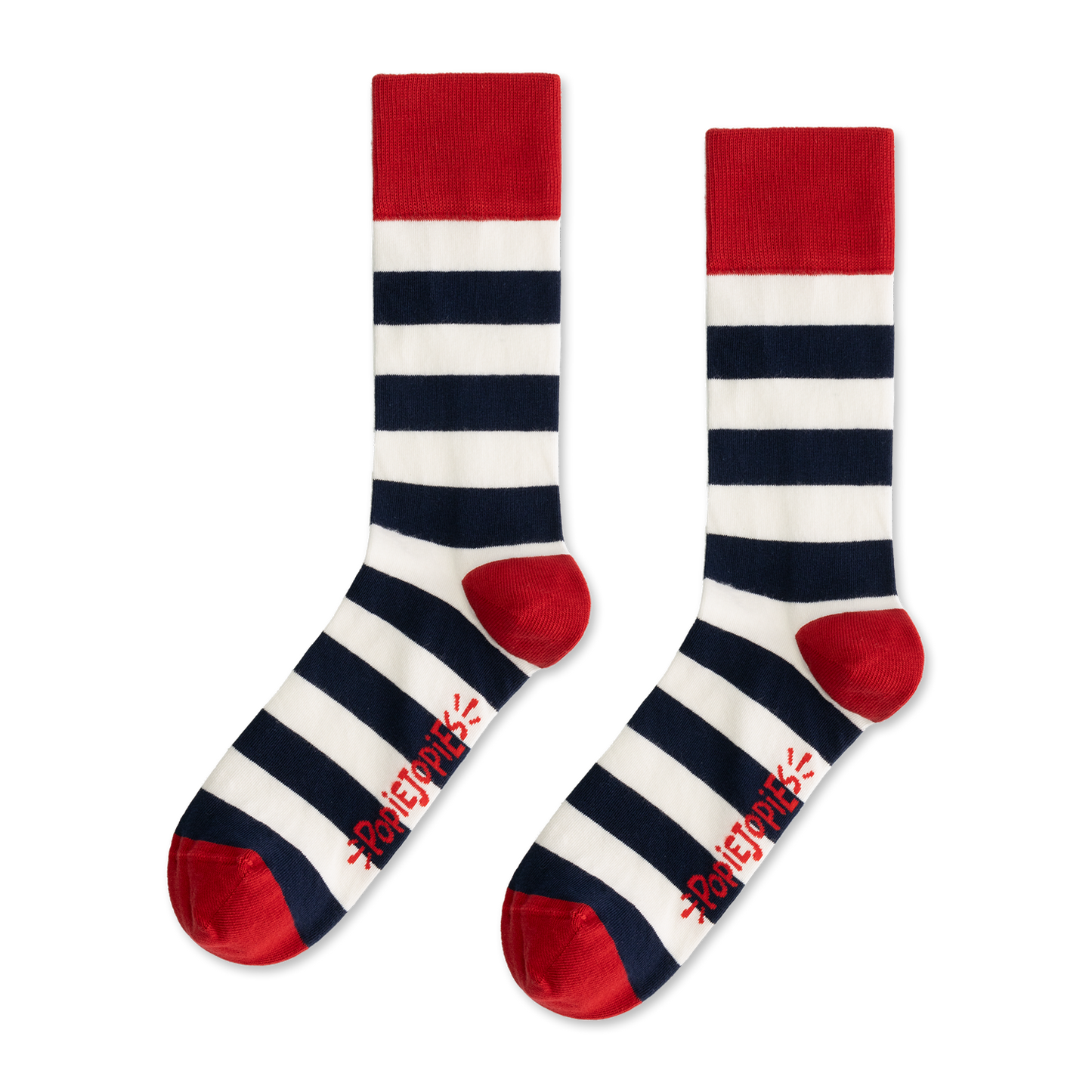 Matching Streepje Voor sokken 41-46 en 0-12 maanden