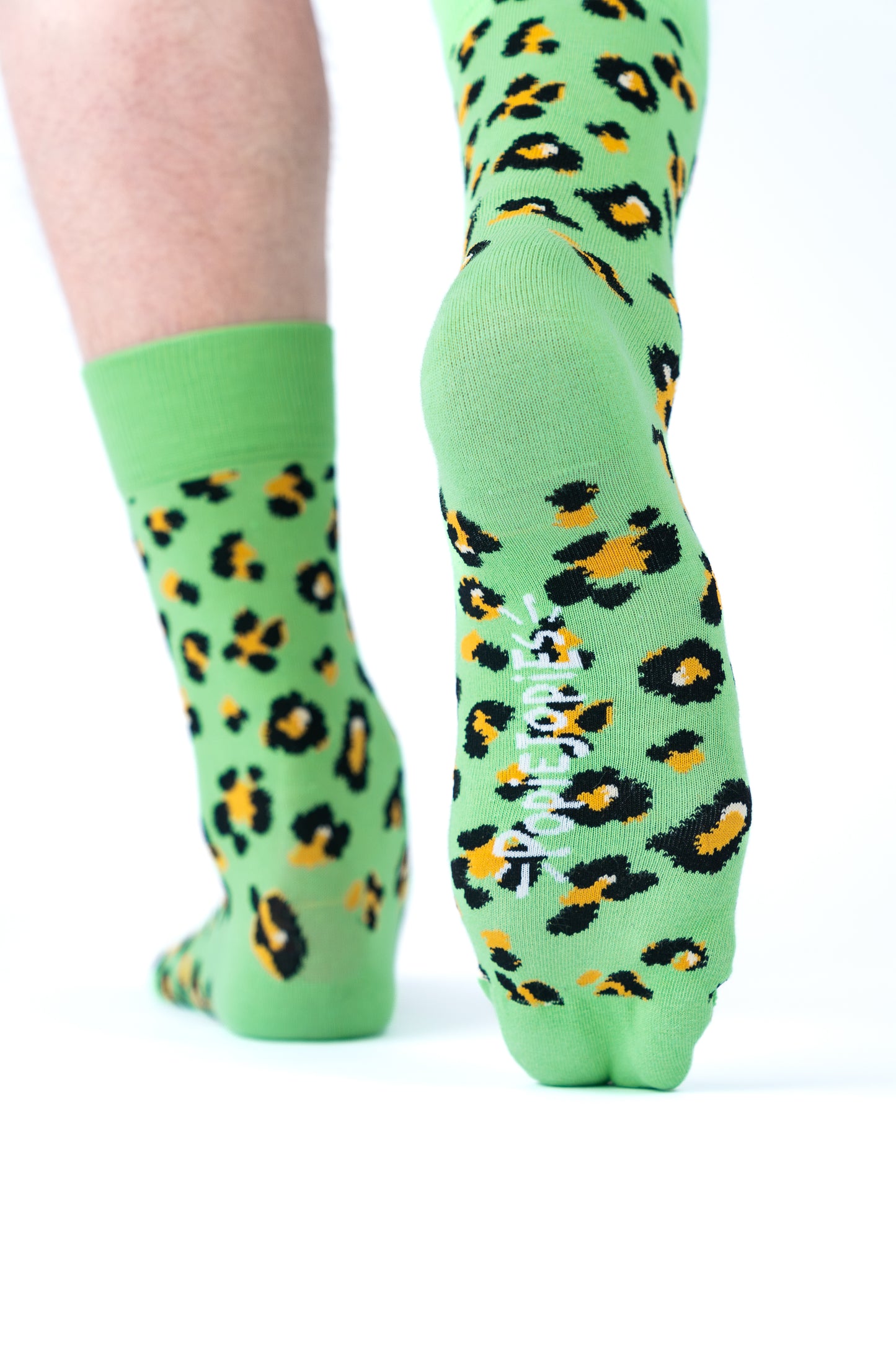 Matching Pittige Panter sokken 41-46 en 12-24 maanden