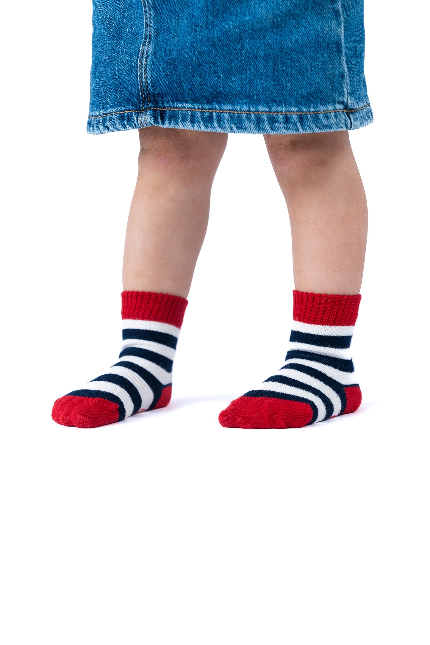 Matching Streepje Voor sokken 41-46 en 0-12 maanden