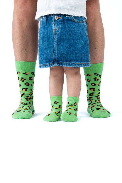 2-pack Pittige Panter sokken Ouder & Kind 12-24 maanden